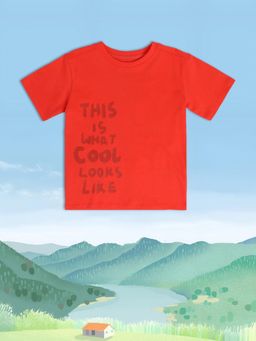 MINI KLUB - Printed Boys Red T-Shirt