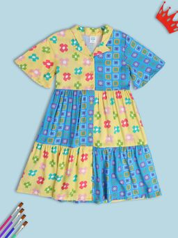 MINI KLUB - Printed Girls Multi Dress