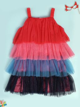 MINI KLUB - Colorblock Girls Multi Dress