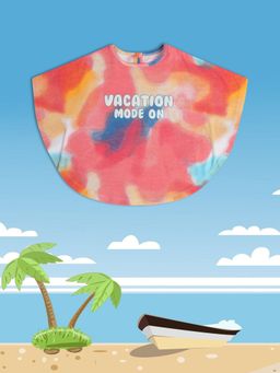 MINI KLUB - Tie & Dye Girls Pink Knit Top