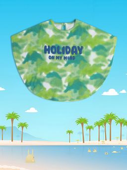 MINI KLUB - Tie & Dye Girls Mint Green Knit Top