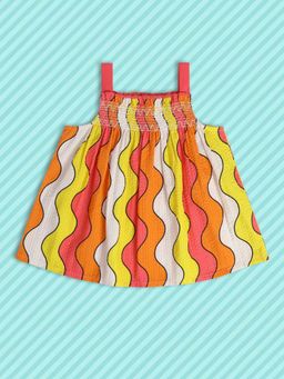 MINI KLUB - Colorblock Girls Pink Top