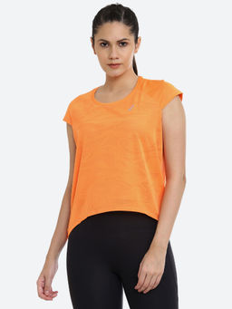 ASICS - Ventilate Crop Peach Womens T-shirts