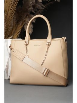 Allen Solly - Women Beige Casual Handbag With Detachable Strap
