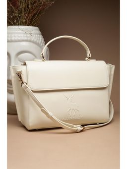 Allen Solly - Women White Casual Sling Bag With Detachable Strap