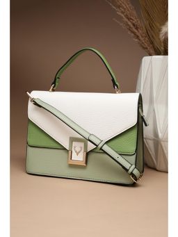Allen Solly - Women Green Casual Sling Bag With Detachable Strap