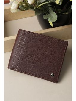 Van Heusen - Men Brown Genuine Leather Wallet