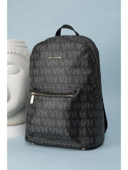 Van Heusen - Women Black Graphic Casual Backpack