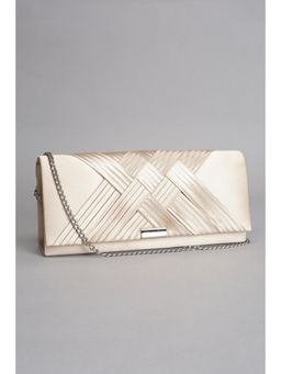 Van Heusen - Women Beige Solid Casual Sling Bag