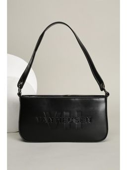Van Heusen - Women Black Graphic Casual Handbag