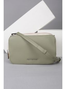 Van Heusen - Women Green Colorblock Casual Sling Bag