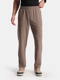 Jockey - MV46 Men Recycled Microfiber Elastane Cargo Active Wear Trackpants-Dark Khaki