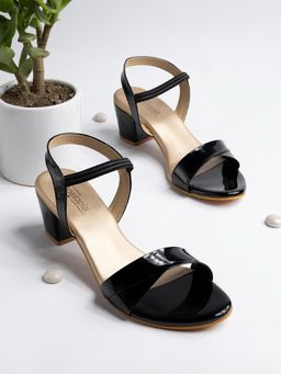 Shoetopia - Women Black Solid Heels