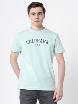 Red Tape - Blue Cotton Mens T-Shirt