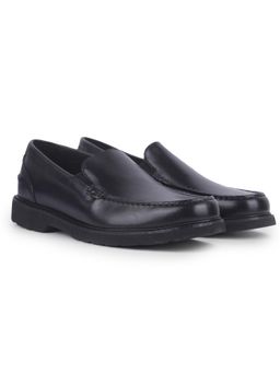 Rockport - Bedford Venetian Loafers and Slip-Ons Leather Shoe Black Smooth