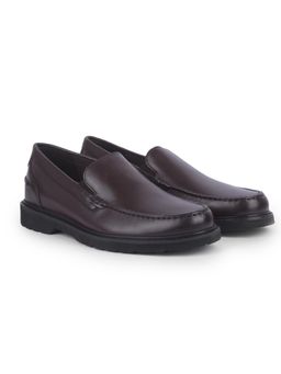 Rockport - Bedford Venetian Loafers and Slip-Ons Leather Shoe Brown Smooth
