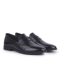 Rockport - Perpetua Dec Slip-On Black Leather Loafers