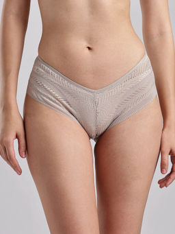 Calvin Klein - Textured Grey Low Rise Hipster