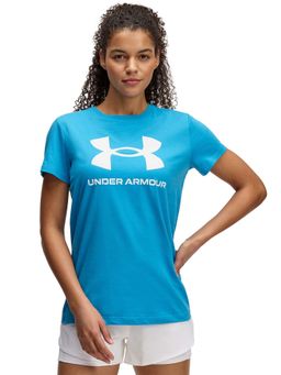 Under Armour - Women Rival Logo Half Sleeve T-Shirt