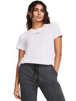 Under Armour - Women Rival Core Half sleeve T-Shirt