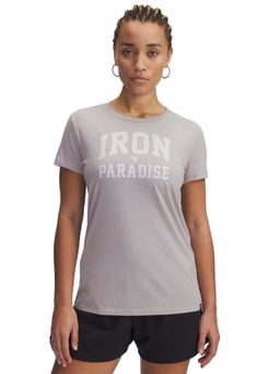 Under Armour - Women Project Rock Iron Paradise Half Sleeve T-Shirt