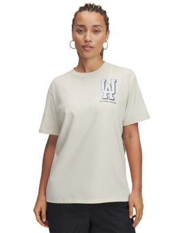 Under Armour - Women Collegiate Oversized Half Sleeve T-Shirt