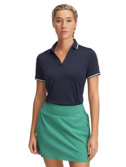 Under Armour - Women Drive Rib Half Sleeve Polo T-Shirt