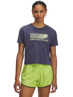 Under Armour - Women Run Graphic Half sleeve T-Shirt