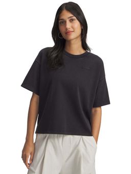 Under Armour - Women Boxy Wash Heavyweight Half sleeve T-Shirt