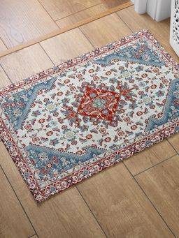 Urban Space - Digital Printed Chenille Bath Mat with Anti-Skid Backing