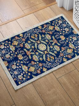 Urban Space - Digital Printed Chenille Bath Mat with Anti-Skid Backing