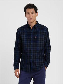 Levi's - Men Navy Blue Slim Fit Shirt
