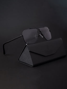 Voyage - UV Protected & Polarized Black Wayfarer Sunglasses for Unisex Adult - 1006MG4203