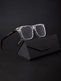 Voyage - UV Protected & Polarized Black Wayfarer Sunglasses for Unisex Adult - 22007MG4187