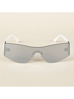 Voyage - Grey Wrap Around Sunglasses for Men & Women - 3567MG4520