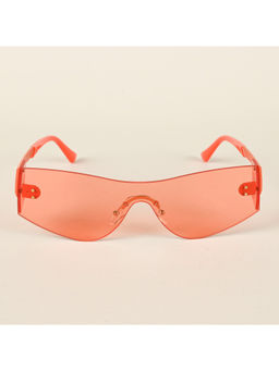 Voyage - Orange Wrap Around Sunglasses for Men & Women - 3567MG4521