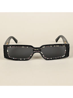 Voyage - Black Rectangle Sunglasses for Men & Women - 430MG4362