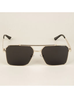 Voyage - UV Protected Black Wayfarer Sunglasses for Unisex Adult - 58239MG4166