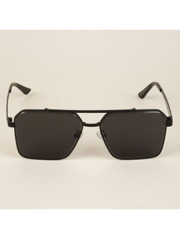 Voyage - UV Protected Black Wayfarer Sunglasses for Unisex Adult - 58239MG4167