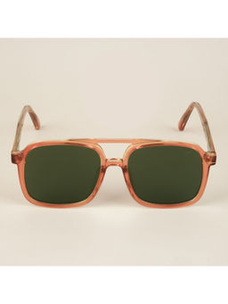 Voyage - UV Protected Green Wayfarer Sunglasses for Unisex Adult - 86635MG4152