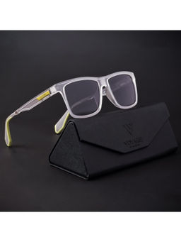 Voyage - Clear Polarized Wayfarer Sunglasses for Men & Women - 892PMG4476