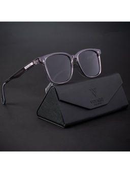 Voyage - Grey Polarized Wayfarer Sunglasses for Men & Women - 893PMG4460