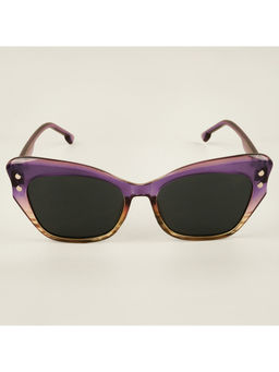 Voyage - UV Protected & Gradient Black Cateye Sunglasses for Women - 9174MG4111