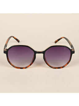 Voyage - Purple Round Sunglasses for Women - A3098MG4244