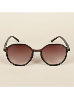 Voyage - Brown Round Sunglasses for Women - A3098MG4247