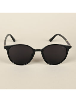 Voyage - Black Round Sunglasses for Women - A3099MG4267
