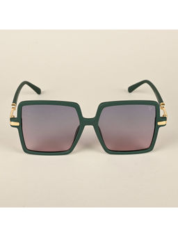 Voyage - Grey Square Polarized Sunglasses for Women - P213PMG4279