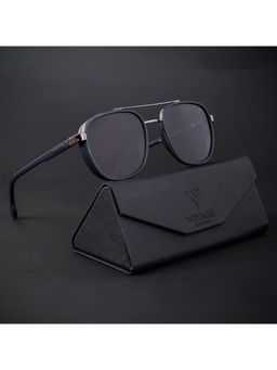 Voyage - Grey Polarized Wayfarer Sunglasses for Men & Women - TR8023PMG4441
