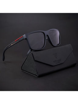 Voyage - Navy Blue Polarized Wayfarer Sunglasses for Men & Women - TR8100PMG4308