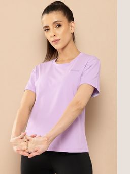 Alcis - Lavender Cotton Lycra T-Shirt